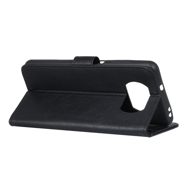 For Xiaomi Poco X3 NFC KHAZNEH Cowhide Texture Horizontal Flip Leather Case with Holder & Card Slots & Wallet