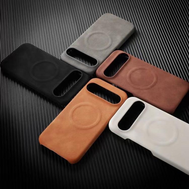 For Google Pixel 8 Skin Feel Sheepskin MagSafe Magnetic Phone Case