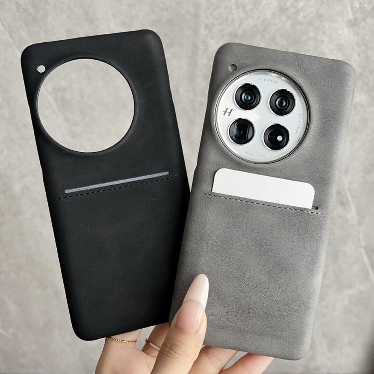 For OnePlus 15 Skin Feel Sheepskin Card Slot Phone Case