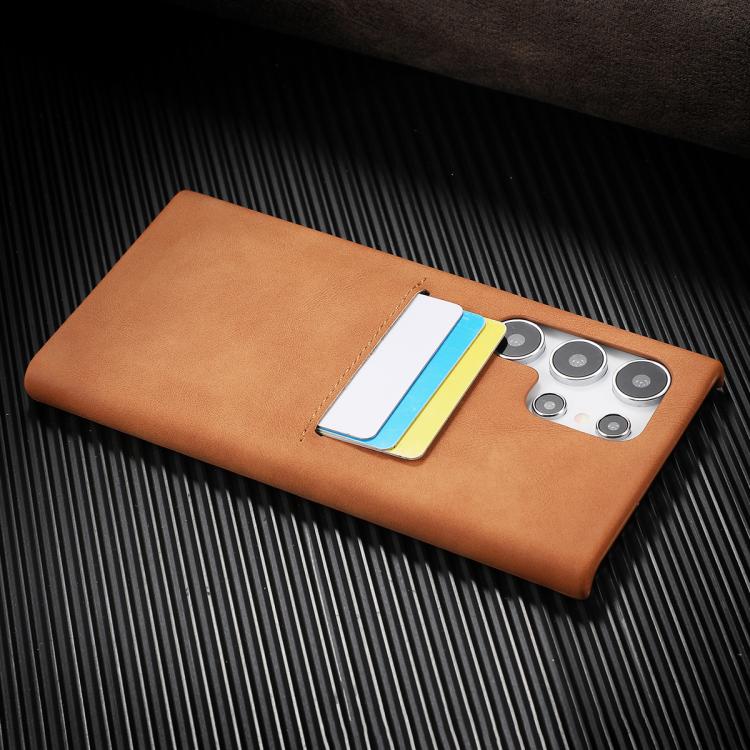 For Samsung Galaxy S26 UItra 5G Skin Feel Sheepskin Card Slot Phone Case