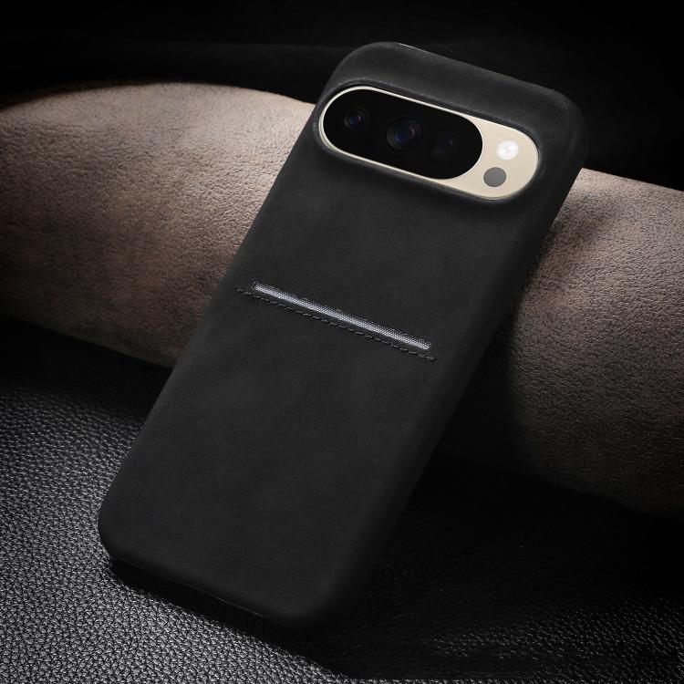 For Google Pixel 10 Pro XL Skin Feel Sheepskin Card Slot Phone Case