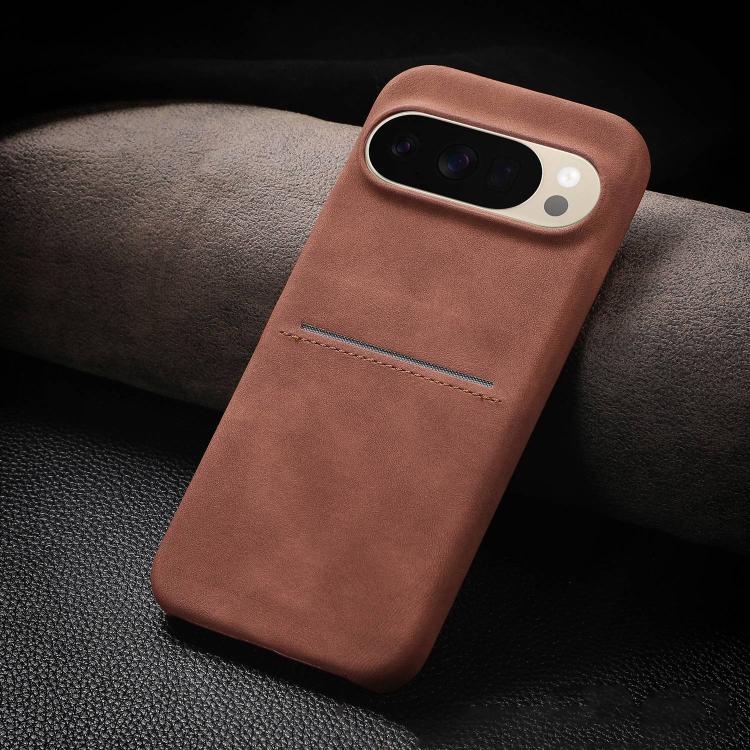 For Google Pixel 10 Pro XL Skin Feel Sheepskin Card Slot Phone Case