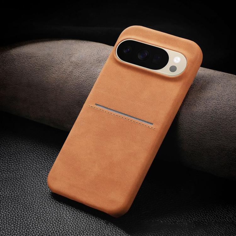 For Google Pixel 10 Pro XL Skin Feel Sheepskin Card Slot Phone Case