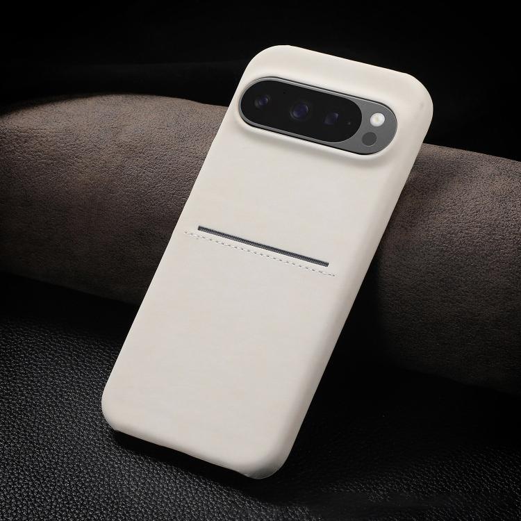 For Google Pixel 9 / Pixel 9 Pro Skin Feel Sheepskin Card Slot Phone Case