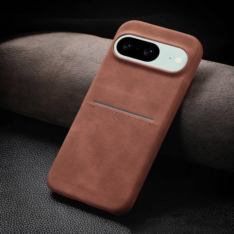 For Google Pixel 8 Skin Feel Sheepskin Card Slot Phone Case