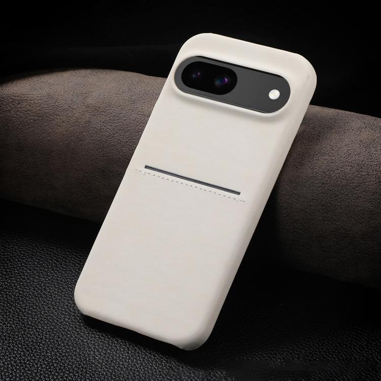 For Google Pixel 8a Skin Feel Sheepskin Card Slot Phone Case