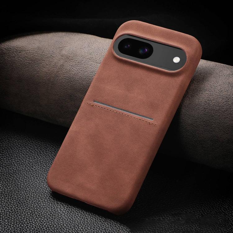 For Google Pixel 8a Skin Feel Sheepskin Card Slot Phone Case