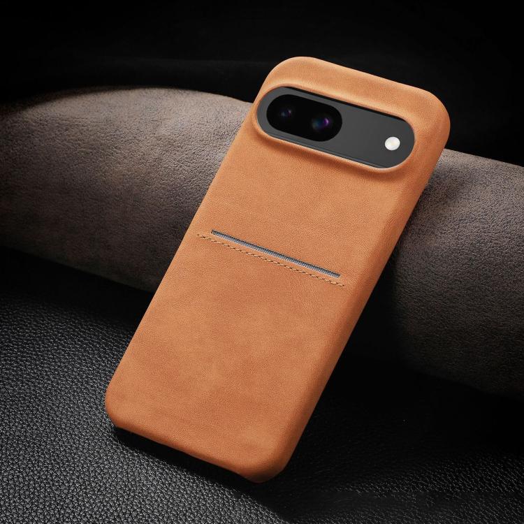 For Google Pixel 8a Skin Feel Sheepskin Card Slot Phone Case