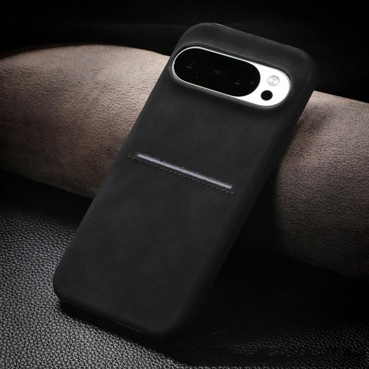 For Google Pixel 11 / Pixel 11 Pro Skin Feel Sheepskin Card Slot Phone Case