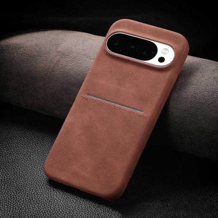 For Google Pixel 11 / Pixel 11 Pro Skin Feel Sheepskin Card Slot Phone Case
