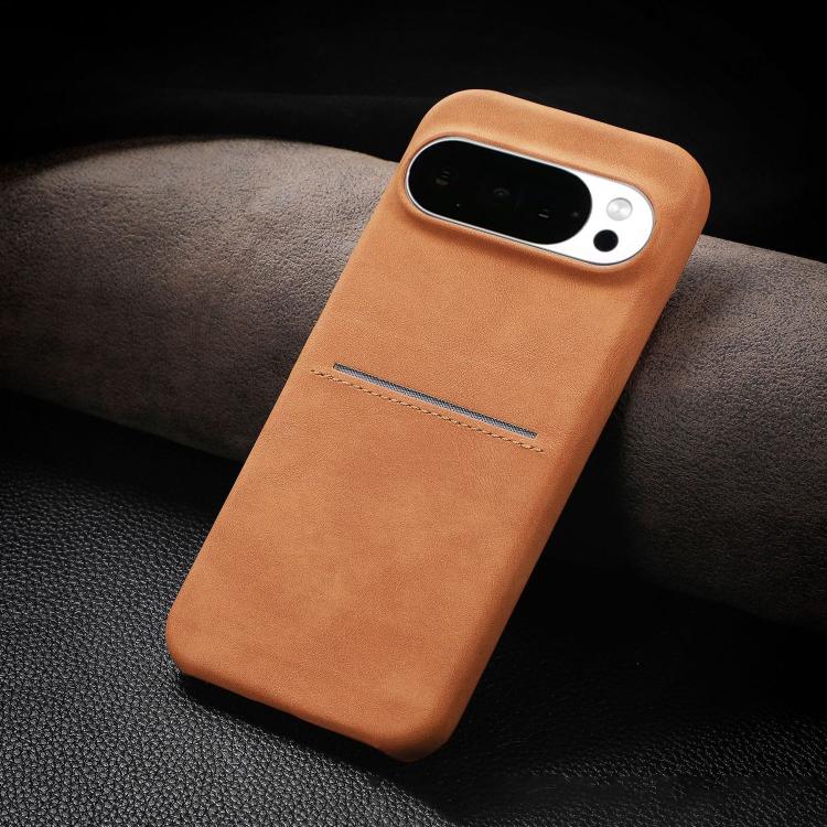 For Google Pixel 11 / Pixel 11 Pro Skin Feel Sheepskin Card Slot Phone Case