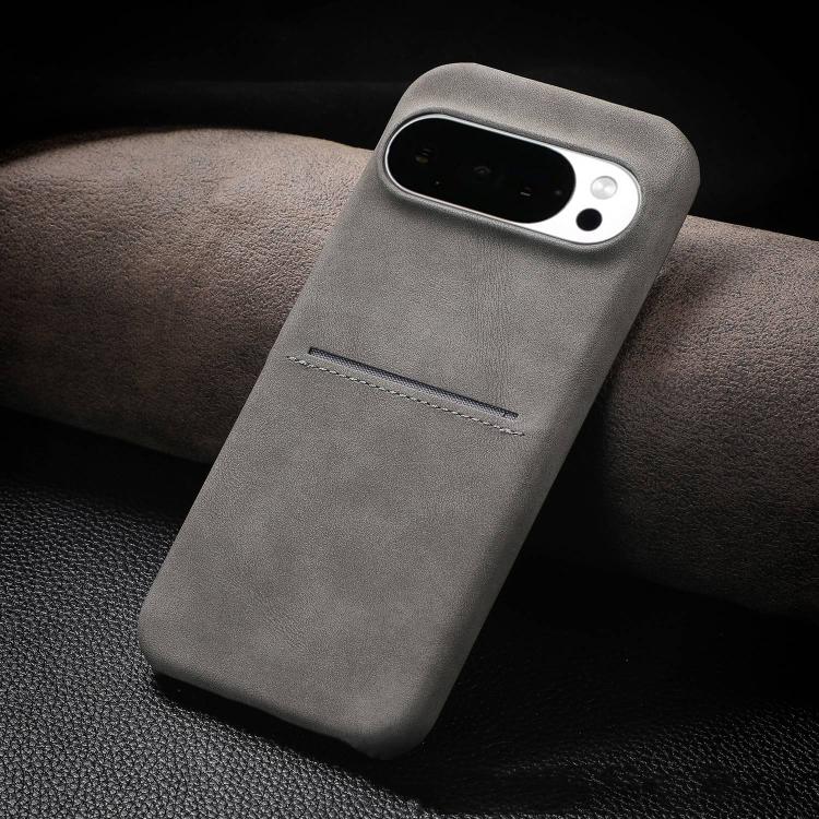 For Google Pixel 11 / Pixel 11 Pro Skin Feel Sheepskin Card Slot Phone Case