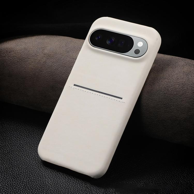 For Google Pixel 11 Pro XL Skin Feel Sheepskin Card Slot Phone Case