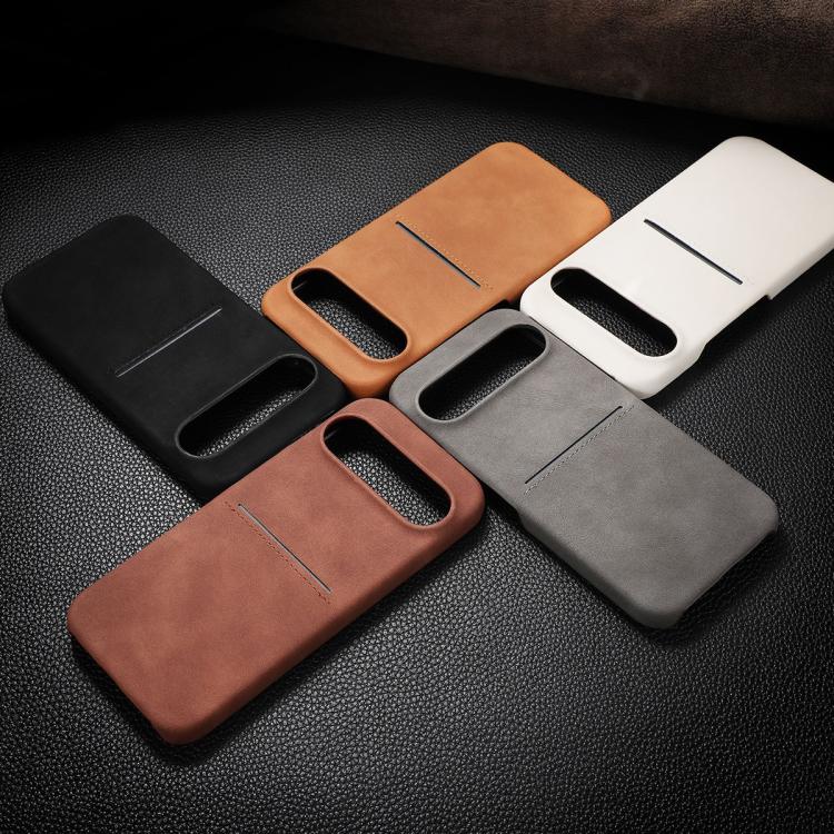 For Google Pixel 8 Skin Feel Sheepskin Card Slot Phone Case