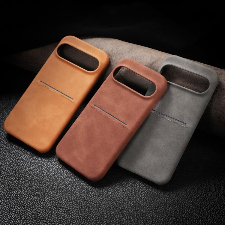For Google Pixel 8 Skin Feel Sheepskin Card Slot Phone Case