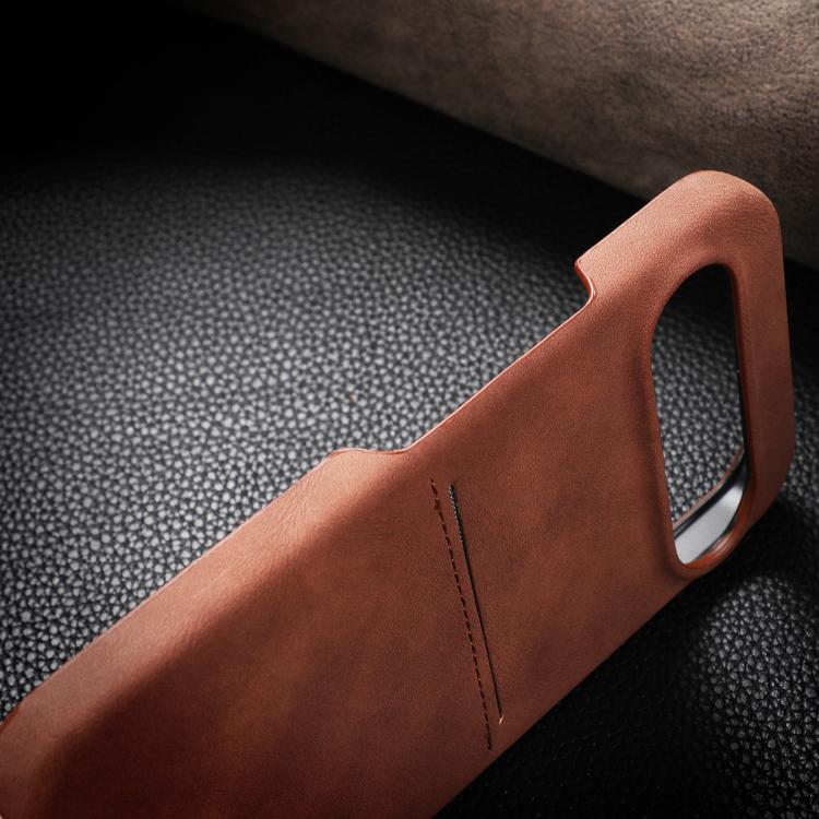 For Google Pixel 10 Pro XL Skin Feel Sheepskin Card Slot Phone Case