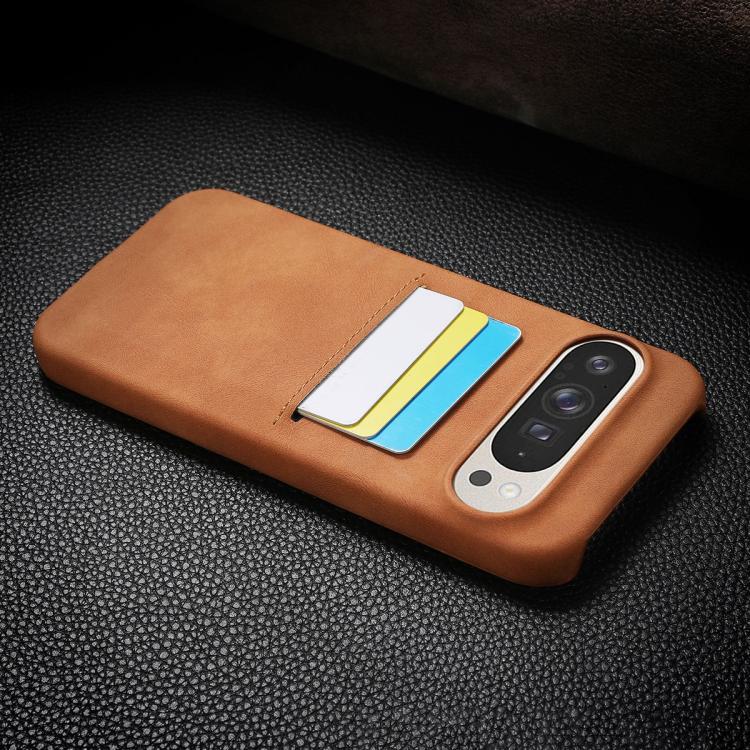 For Google Pixel 8a Skin Feel Sheepskin Card Slot Phone Case