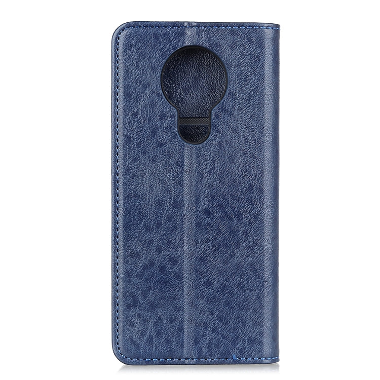 For Nokia 3.4 Magnetic Crazy Horse Texture Horizontal Flip Leather Case with Holder & Card Slots & Wallet