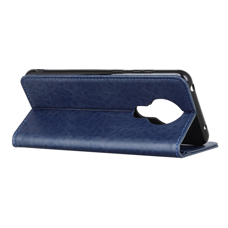 For Nokia 3.4 Magnetic Crazy Horse Texture Horizontal Flip Leather Case with Holder & Card Slots & Wallet