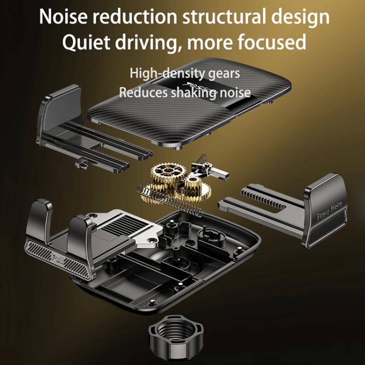 Yesido C274 4 in 1 Car Multi-function Tray Water Cup Phone Holder - Black