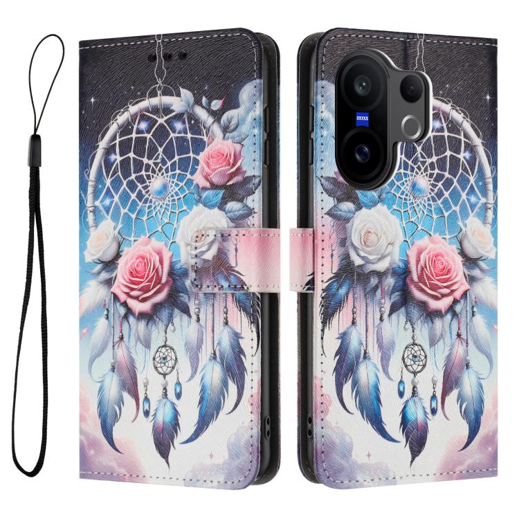 For vivo X200 FE / S30 Pro mini  Color Drawing Pattern Leather Phone Case