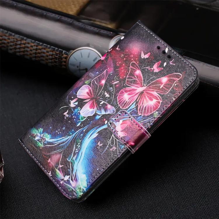 For vivo V60 5G Global Color Drawing Pattern Leather Phone Case