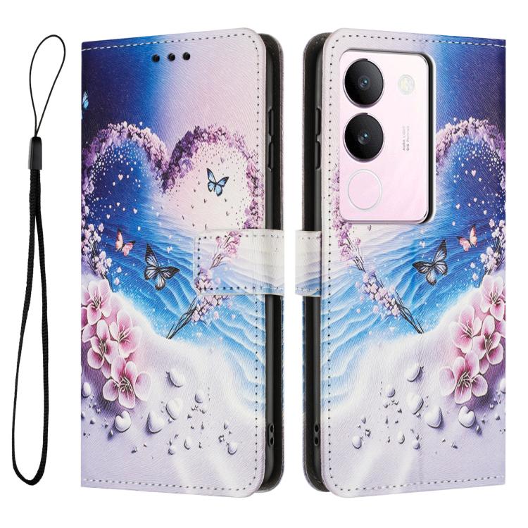 For vivo S17 / S17 Pro Color Drawing Pattern Leather Phone Case