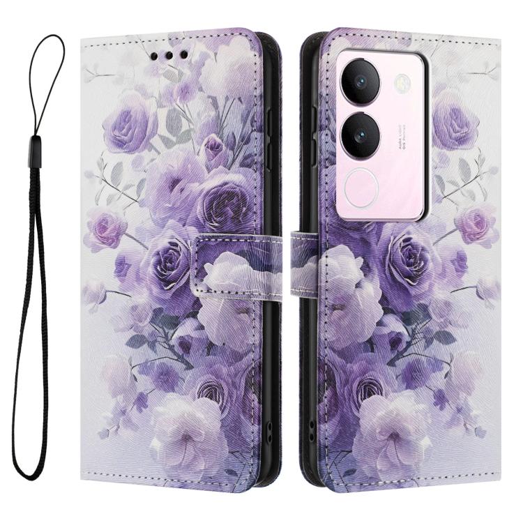 For vivo S17 / S17 Pro Color Drawing Pattern Leather Phone Case