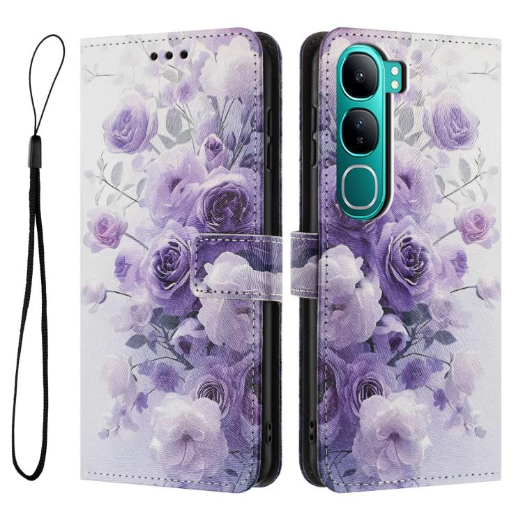 For vivo Y200 5G / Y300 5G Global Color Drawing Pattern Leather Phone Case