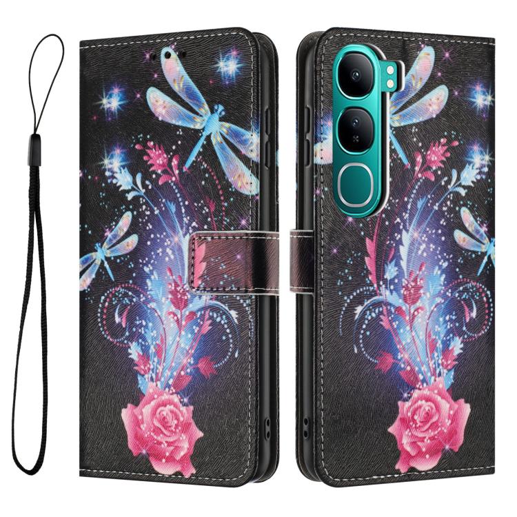 For vivo Y200 5G / Y300 5G Global Color Drawing Pattern Leather Phone Case