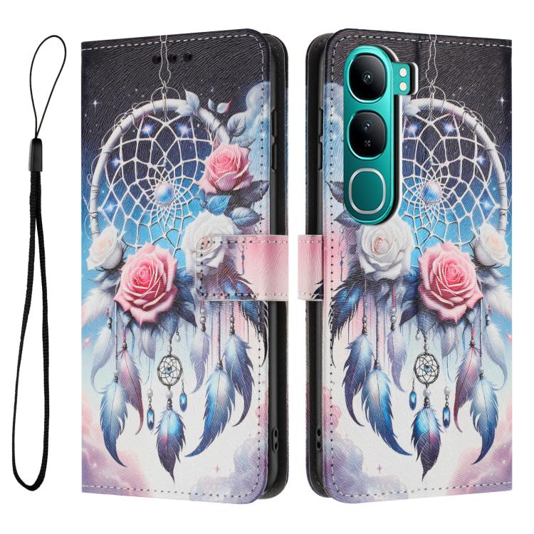 For vivo Y200 5G / Y300 5G Global Color Drawing Pattern Leather Phone Case