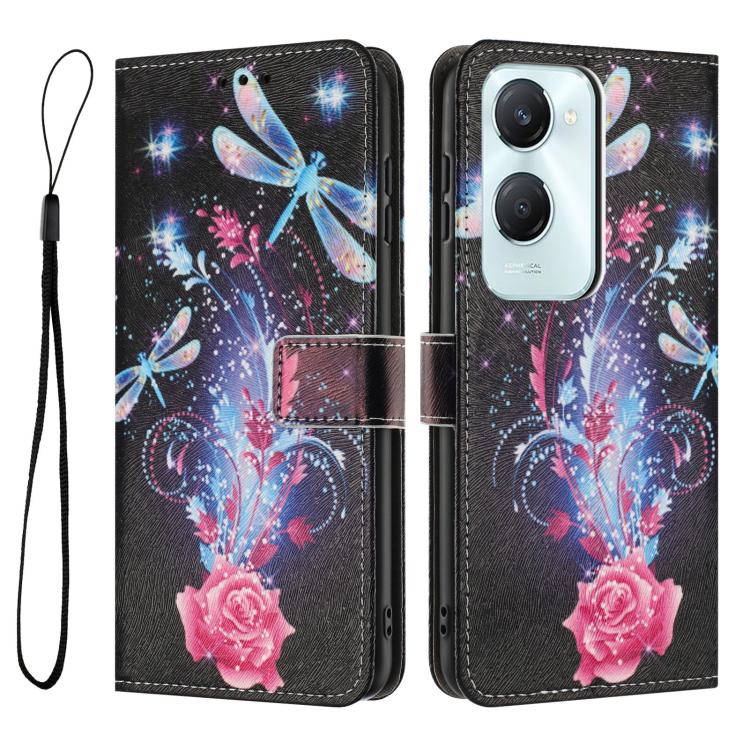 For vivo Y03 4G / Y18 / Y18E / Y28S Color Drawing Pattern Leather Phone Case