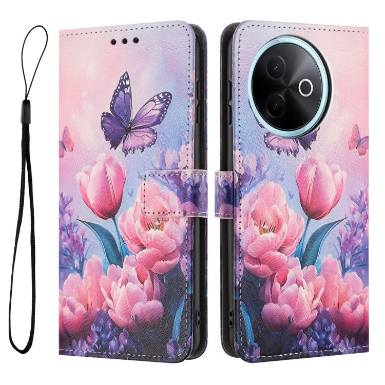 For vivo Y39 5G Global Color Drawing Pattern Leather Phone Case
