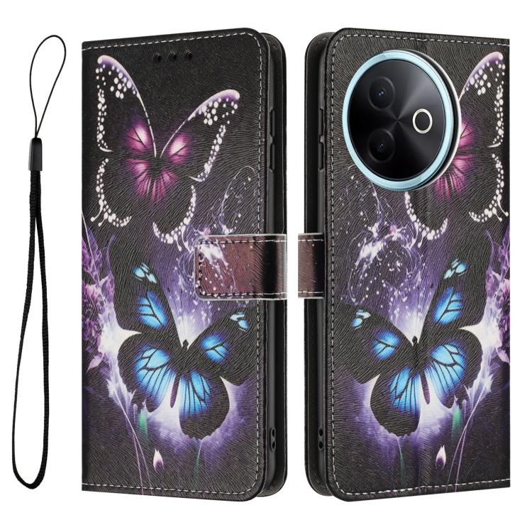 For vivo Y39 5G Global Color Drawing Pattern Leather Phone Case