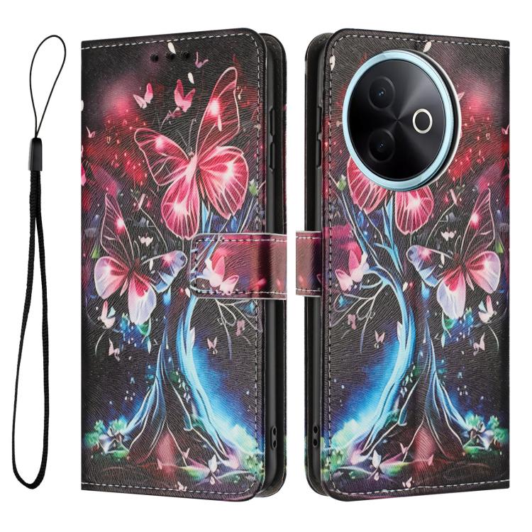 For vivo Y39 5G Global Color Drawing Pattern Leather Phone Case