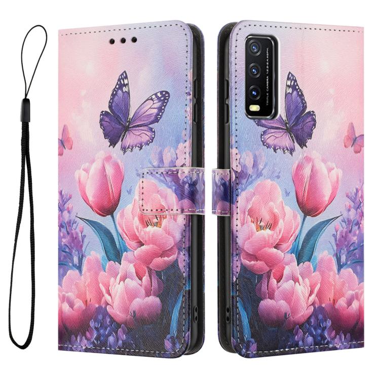 For vivo Y20 / Y20i Color Drawing Pattern Leather Phone Case