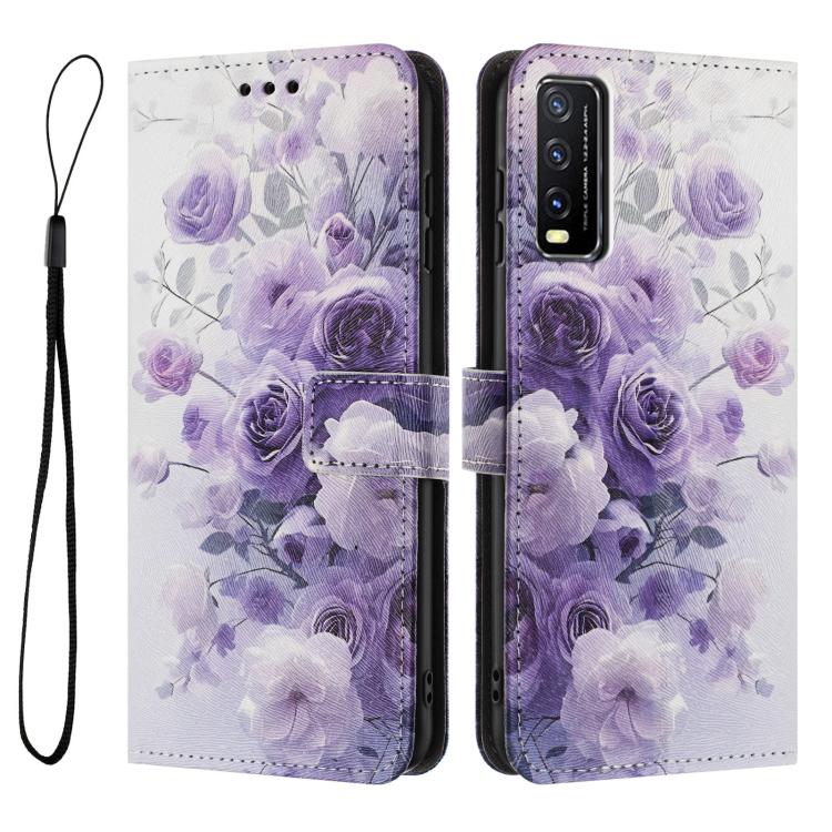 For vivo Y20 / Y20i Color Drawing Pattern Leather Phone Case