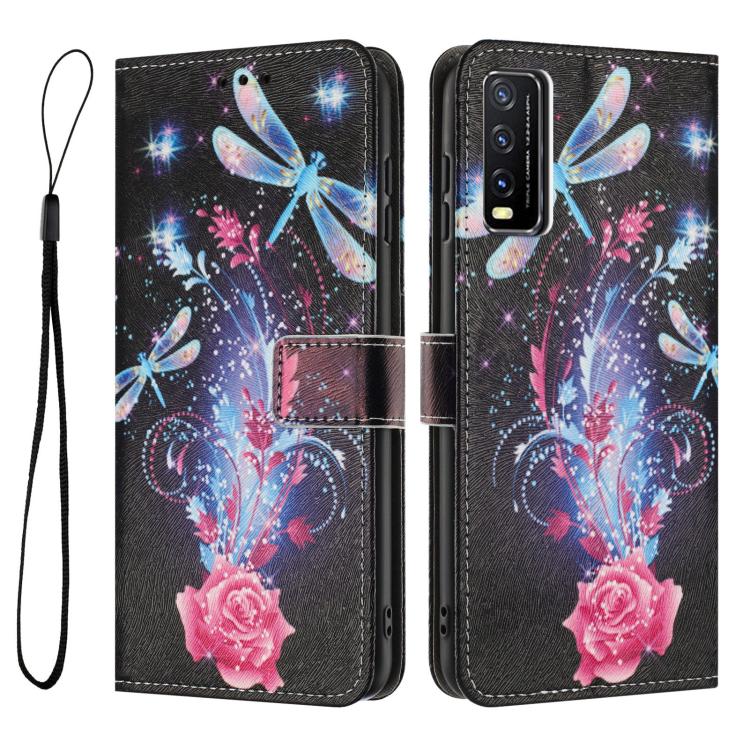 For vivo Y20 / Y20i Color Drawing Pattern Leather Phone Case