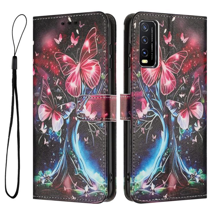 For vivo Y20 / Y20i Color Drawing Pattern Leather Phone Case