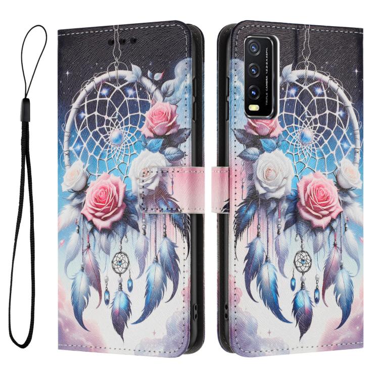 For vivo Y20 / Y20i Color Drawing Pattern Leather Phone Case