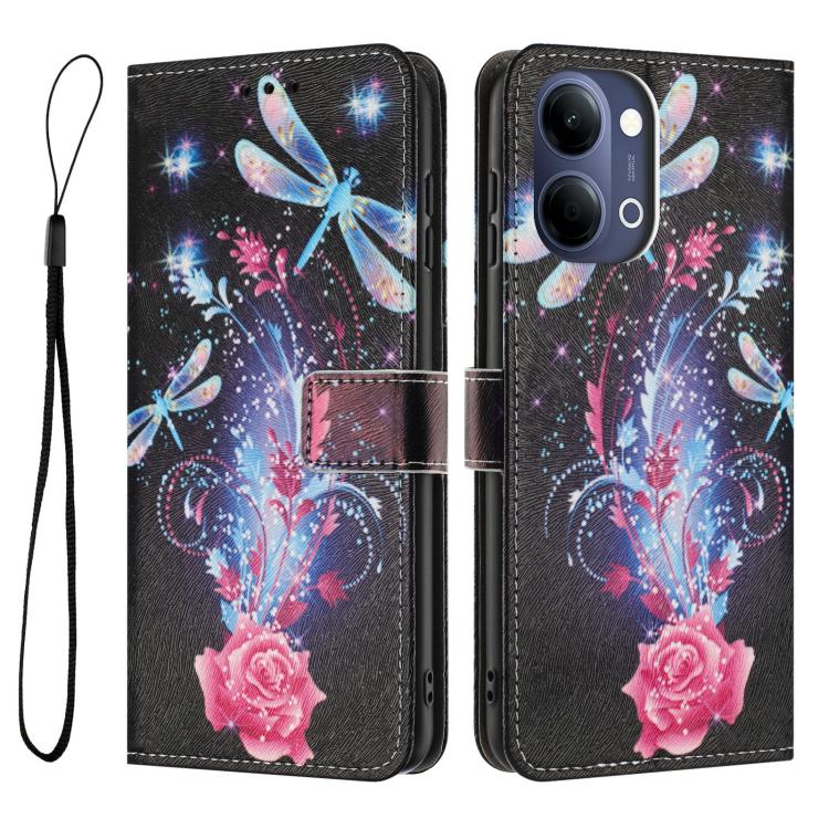 For vivo Y05 4G Color Drawing Pattern Leather Phone Case