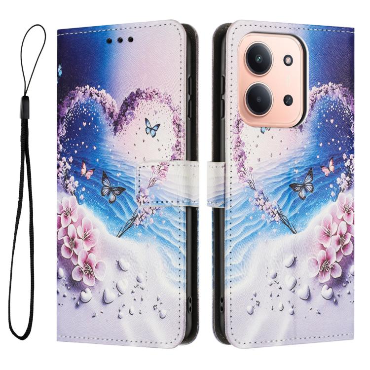 For Redmi 15C 5G / 4G Global 171mm Color Drawing Pattern Leather Phone Case