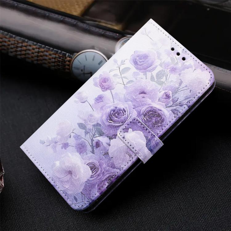 For Redmi 10 / 10 Prime / 10 2022 Color Drawing Pattern Leather Phone Case