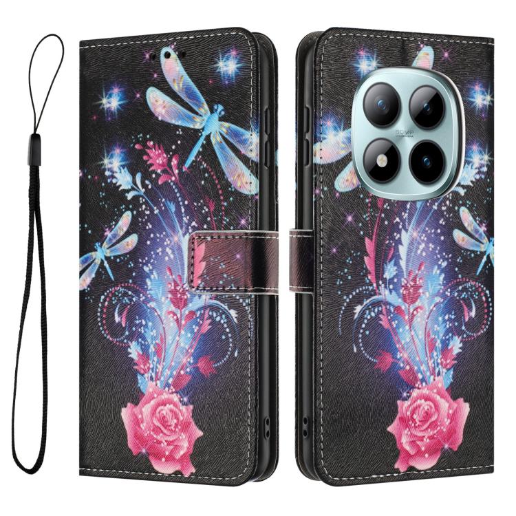For Redmi Note 15 Pro+ 5G Global 163.3mm Color Drawing Pattern Leather Phone Case