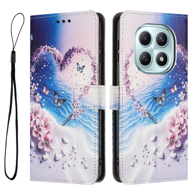 For Redmi Note 15 5G / 4G Global 164mm Color Drawing Pattern Leather Phone Case