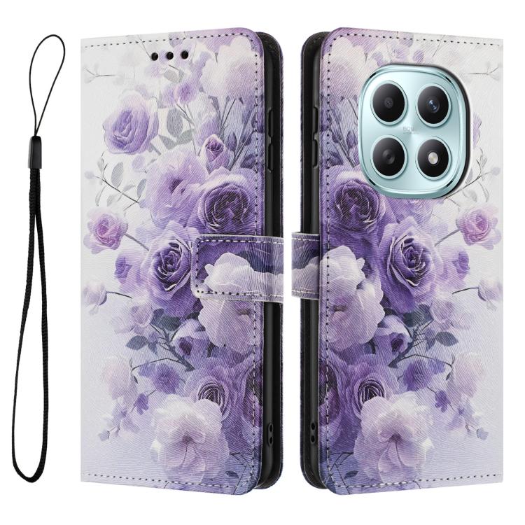 For Redmi Note 15 5G / 4G Global 164mm Color Drawing Pattern Leather Phone Case