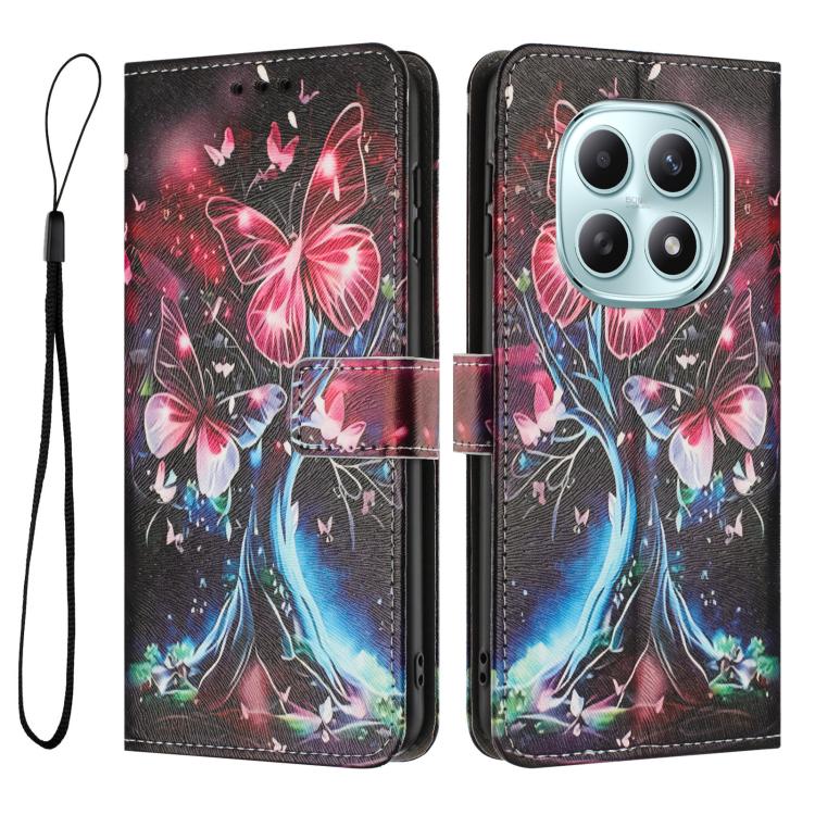 For Redmi Note 15 5G / 4G Global 164mm Color Drawing Pattern Leather Phone Case