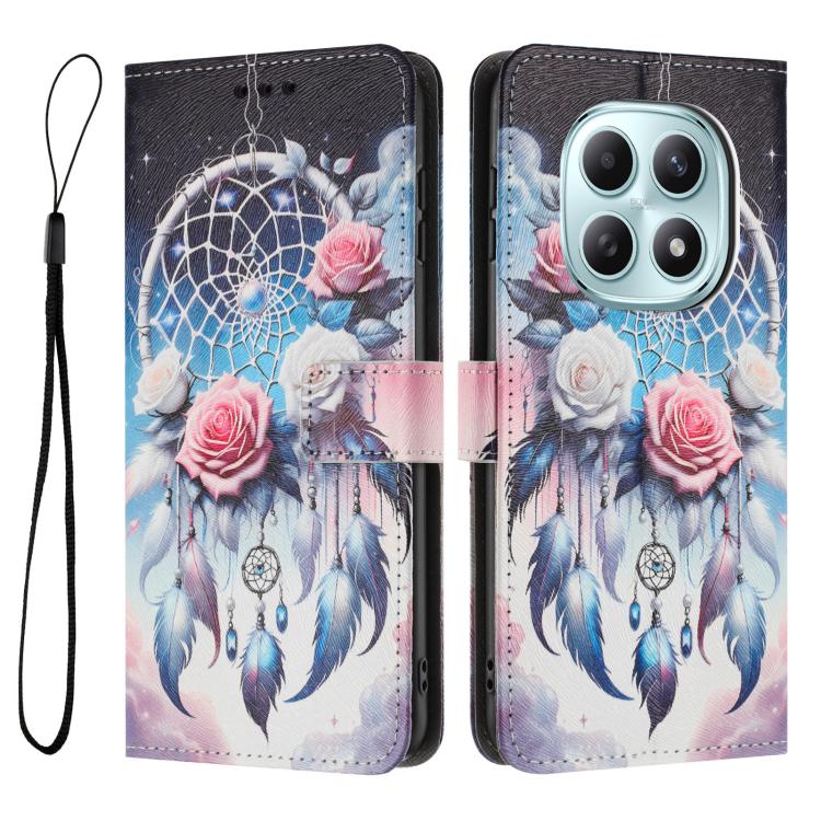 For Redmi Note 15 5G / 4G Global 164mm Color Drawing Pattern Leather Phone Case