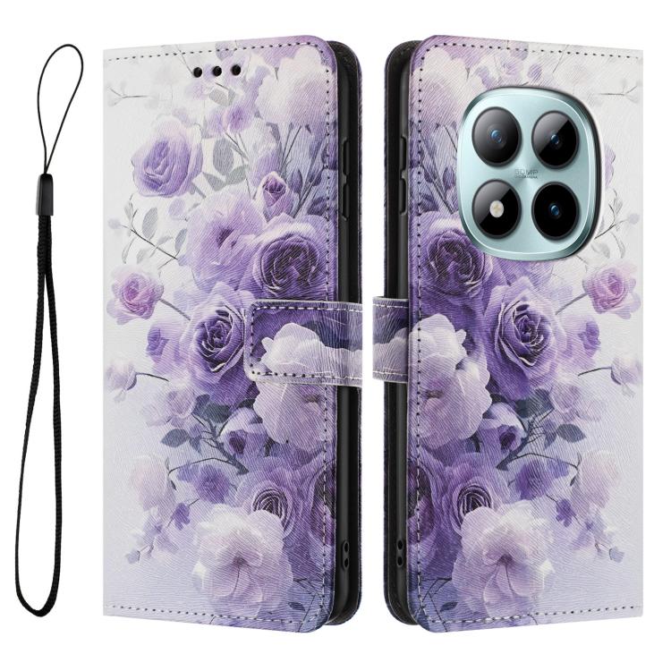 For Redmi Note 15 Pro 4G Global 163.2mm Color Drawing Pattern Leather Phone Case