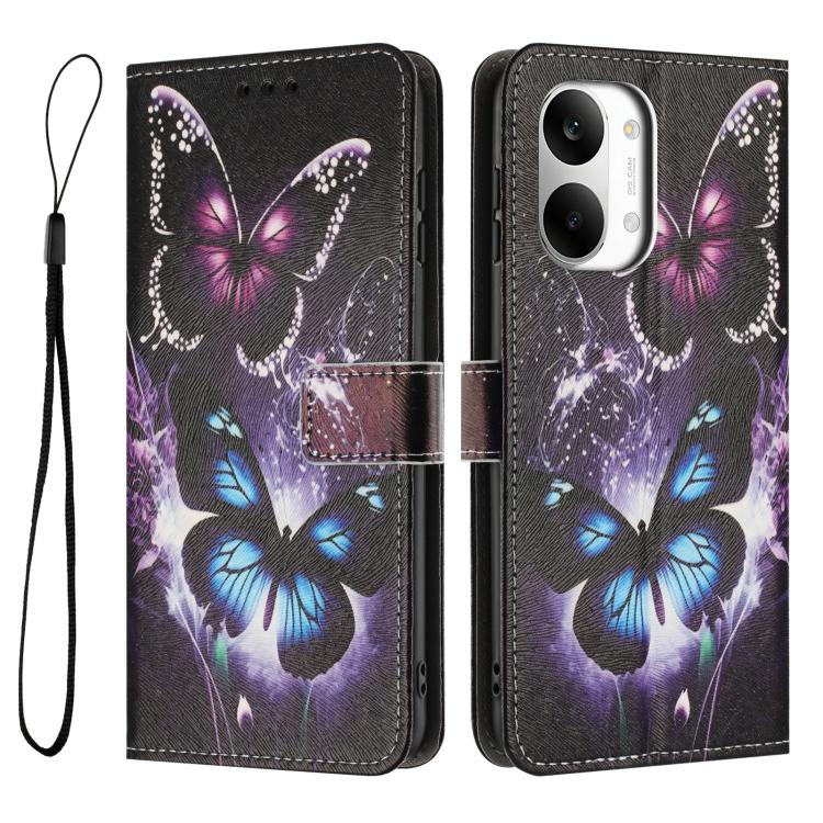 For Redmi Turbo 5 Max / Poco X8 Pro Max 5G Color Drawing Pattern Leather Phone Case